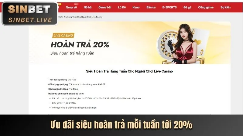 Hoàn trả không giới hạn 78win